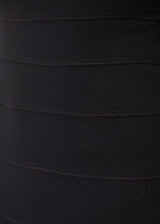 Asymmetric Dress in Black